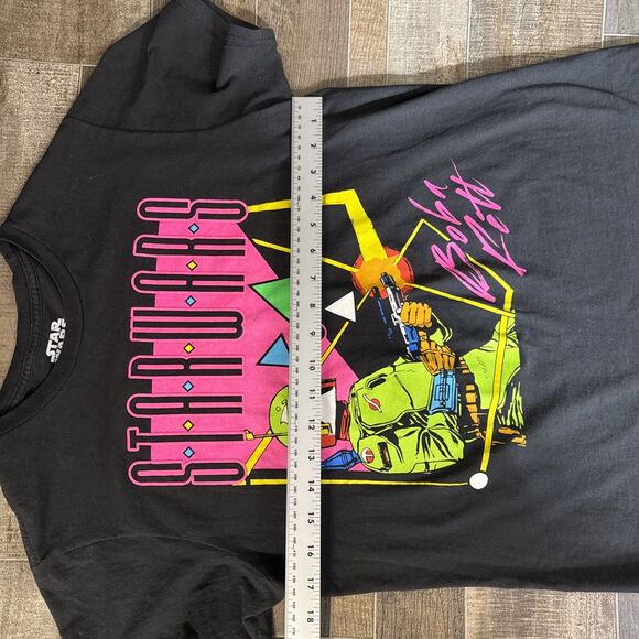 Star Wars Boba Fett Graphic T Shirt Size Medium - Picture 6 of 8